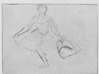 Danseuse au bouquet