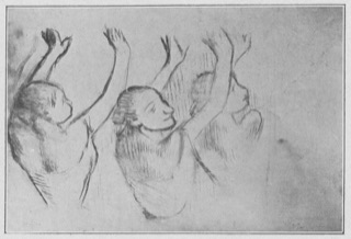 Trois danseuses.