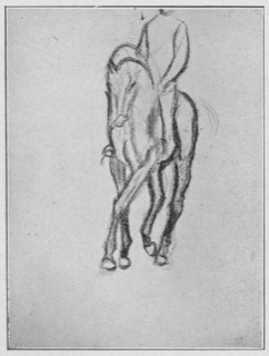 Cavalier (de trois quarts vers la gauche)