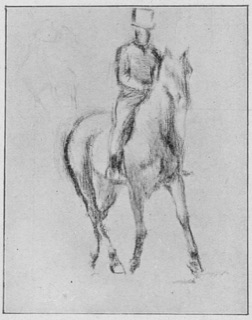 Cavalier (de trois quarts vers la droite)