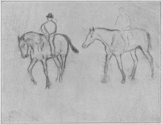 La promenade des chevaux