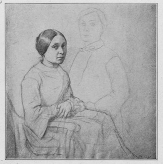 Femme assise dans un fauteuil