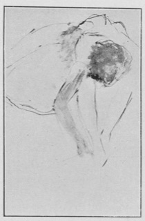 Danseuse assise