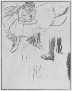 Danseuse assise