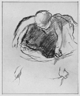 Danseuse assise