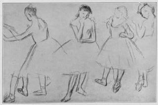 Quatre danseuses