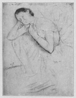 Danseuse assise