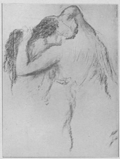 Femme à sa toilette