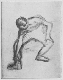 Étude de danseuse.
