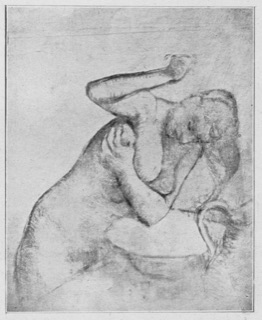 Femme à sa toilette