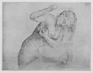 Femme à sa toilette