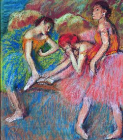 Dancers at rest