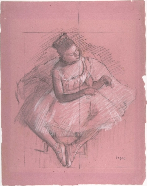 Photo de Danseuse assise