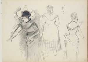 Photo de Album de 38 croquis de café-concert