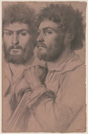 Photo de Deux portraits - Etude d'hommes